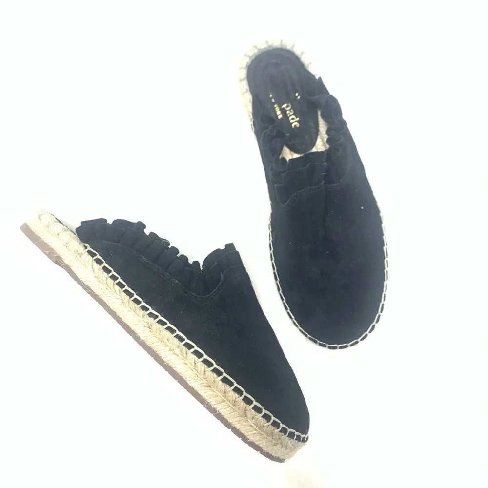 Kate Spade Black Suede Slide Size 5